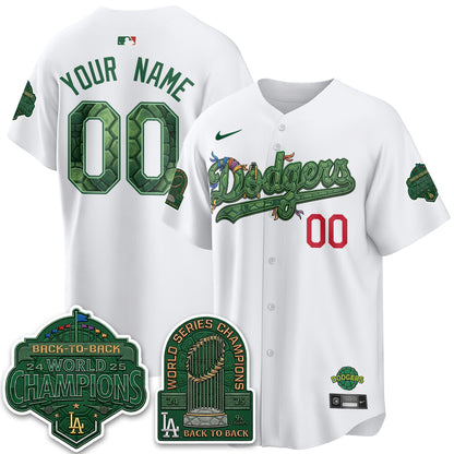 LAD x TMNT 2026 Vapor Custom Jersey - Stitched-DTD