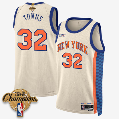 NYK 2026 Basketball Champions Vapor Jersey V2- Stitched-DTD