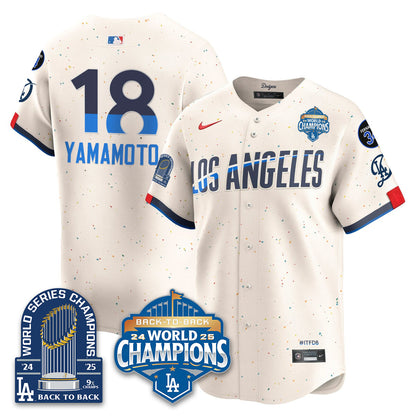 LAD Alternate  Vapor Limited Jersey - 9x Champs - All Stitched-DTD