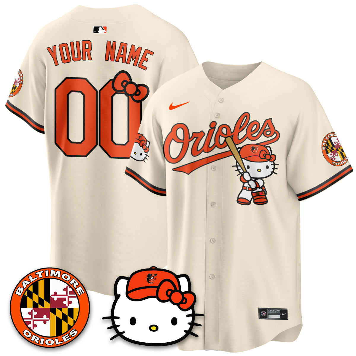 BAL x Meow Kitty Vapor Premier Limited Custom Jersey - Stitched-DTD