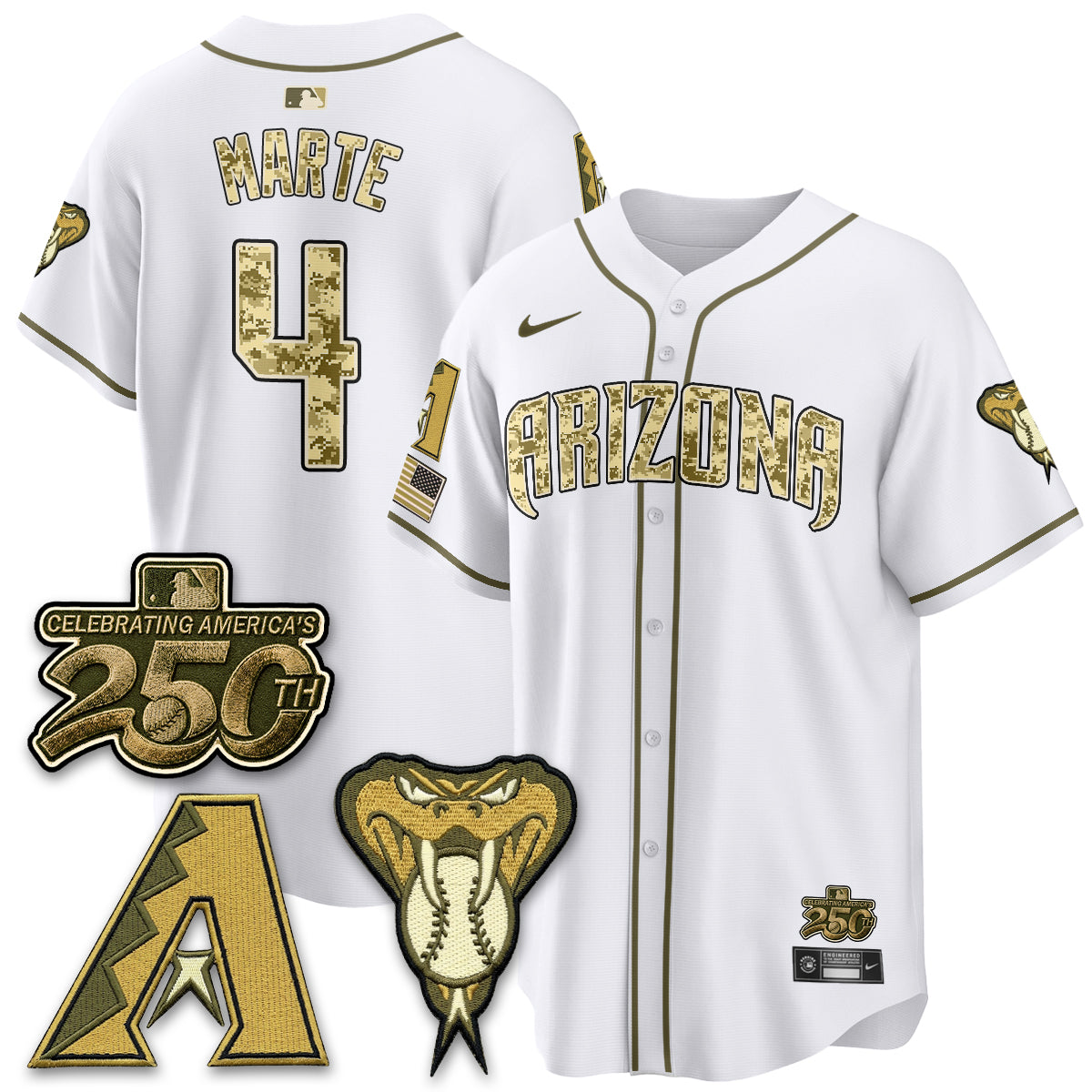 ARI Salute to Service 2026 Vapor Premier Limited Jersey - All Stitched-DTD