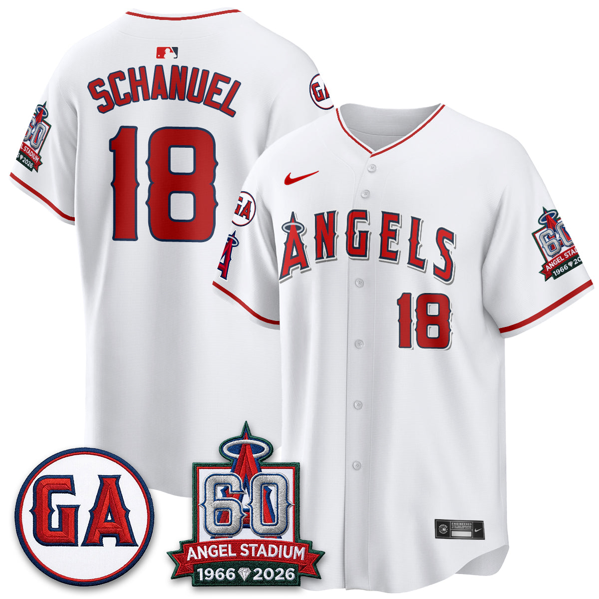 LAA 60th Anniversary Vapor Jersey - All Stitched V3-DTD