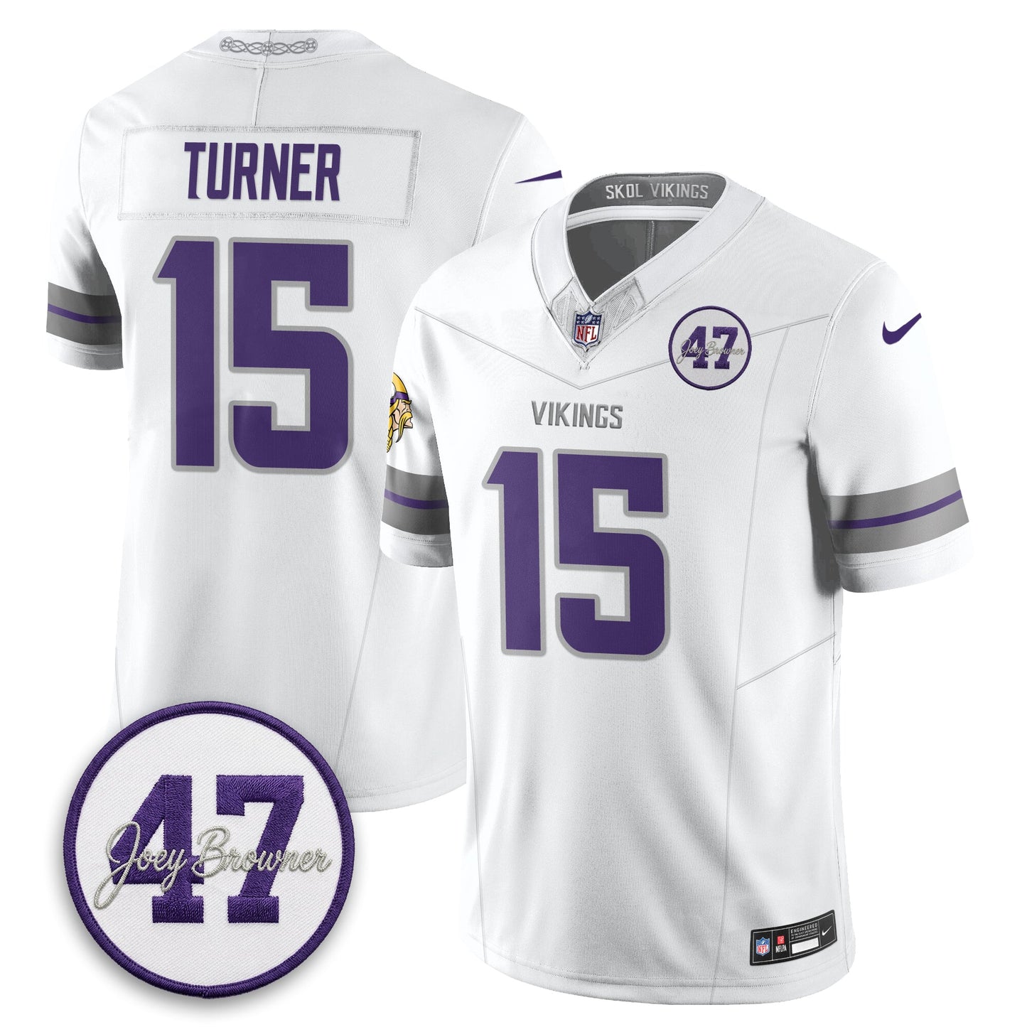 MIN Joey Browner Thank You For Memories - 1960 – 2026 Football Vapor Limited Jersey - All Stitched-DTD
