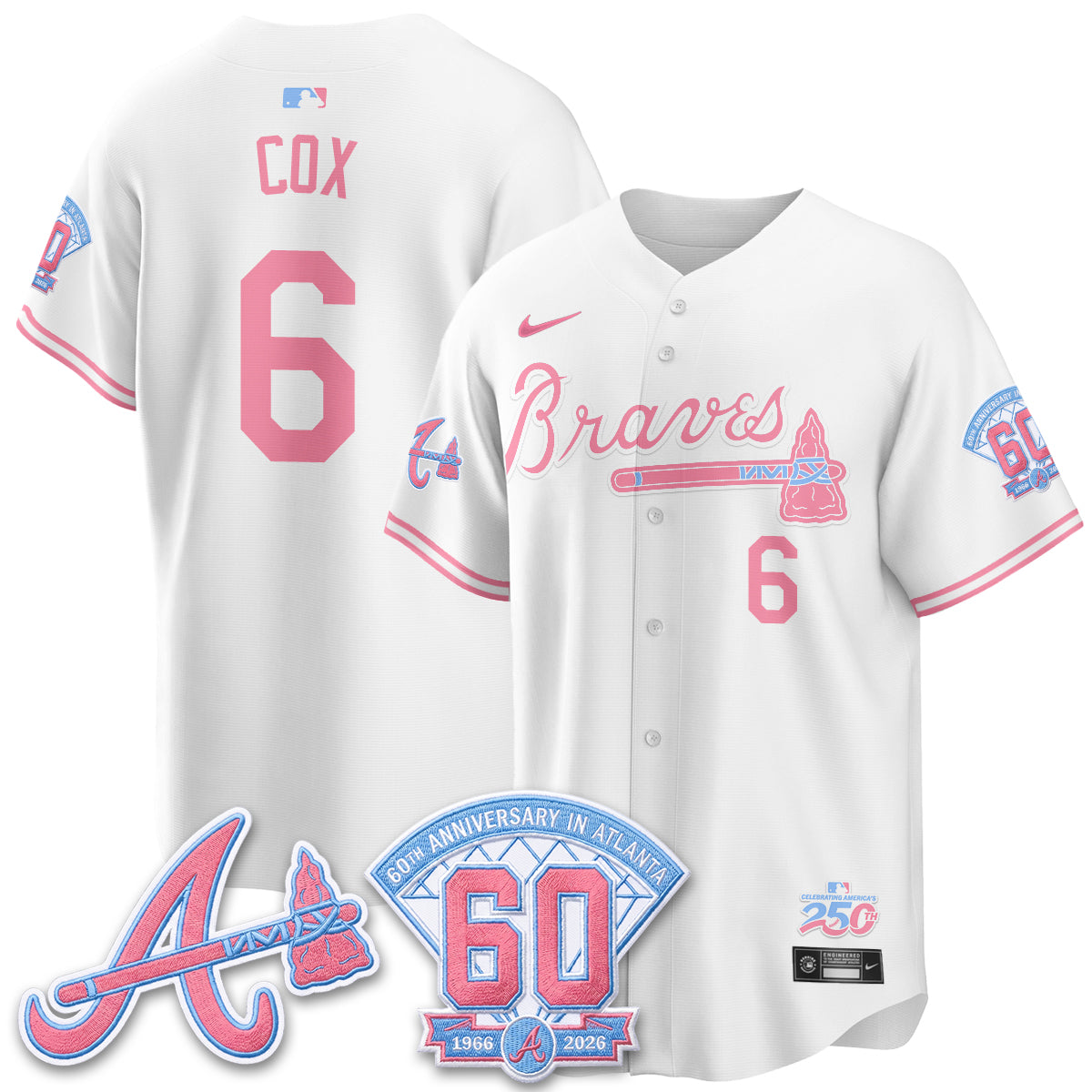 ATL x Bubblegum Vapor Jersey - Stitched-DTD