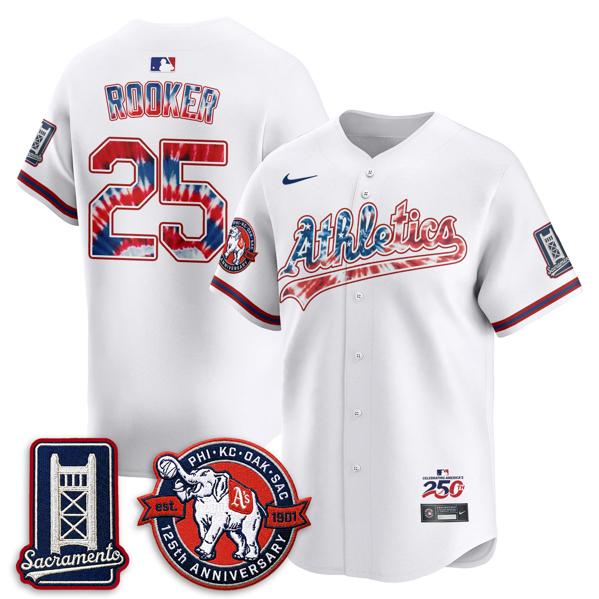OAK Americana 2026 Vapor Limited Jersey - Stitched-DTD