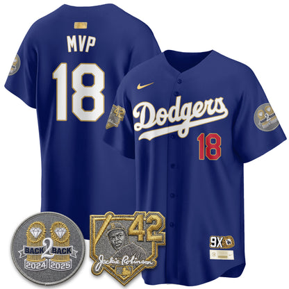 LAD -  2026 Jackie Robinson Day Vapor Limited Jersey - All Stitched-DTD