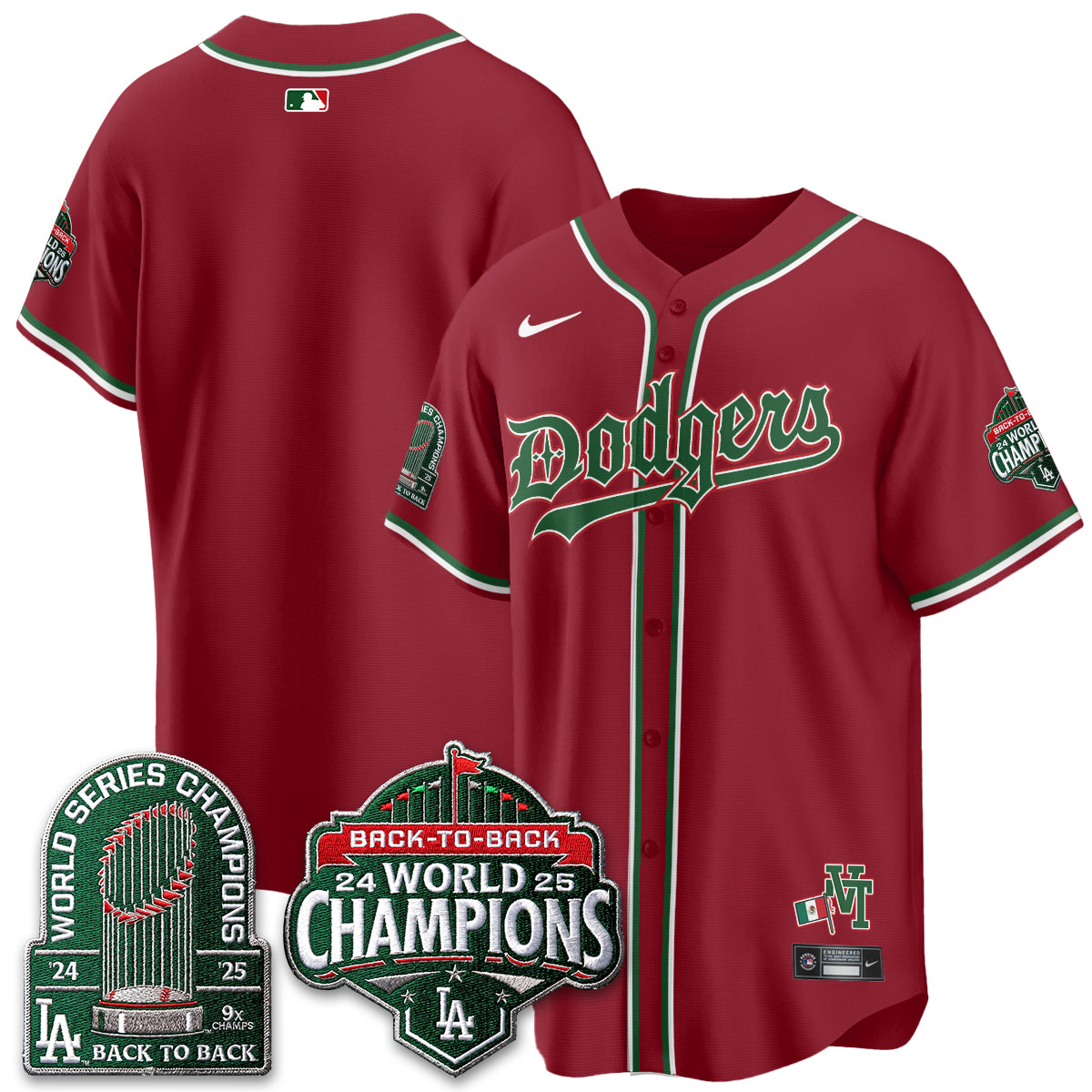 LAD x Mexico Style Vapor Jersey - Stitched-DTD