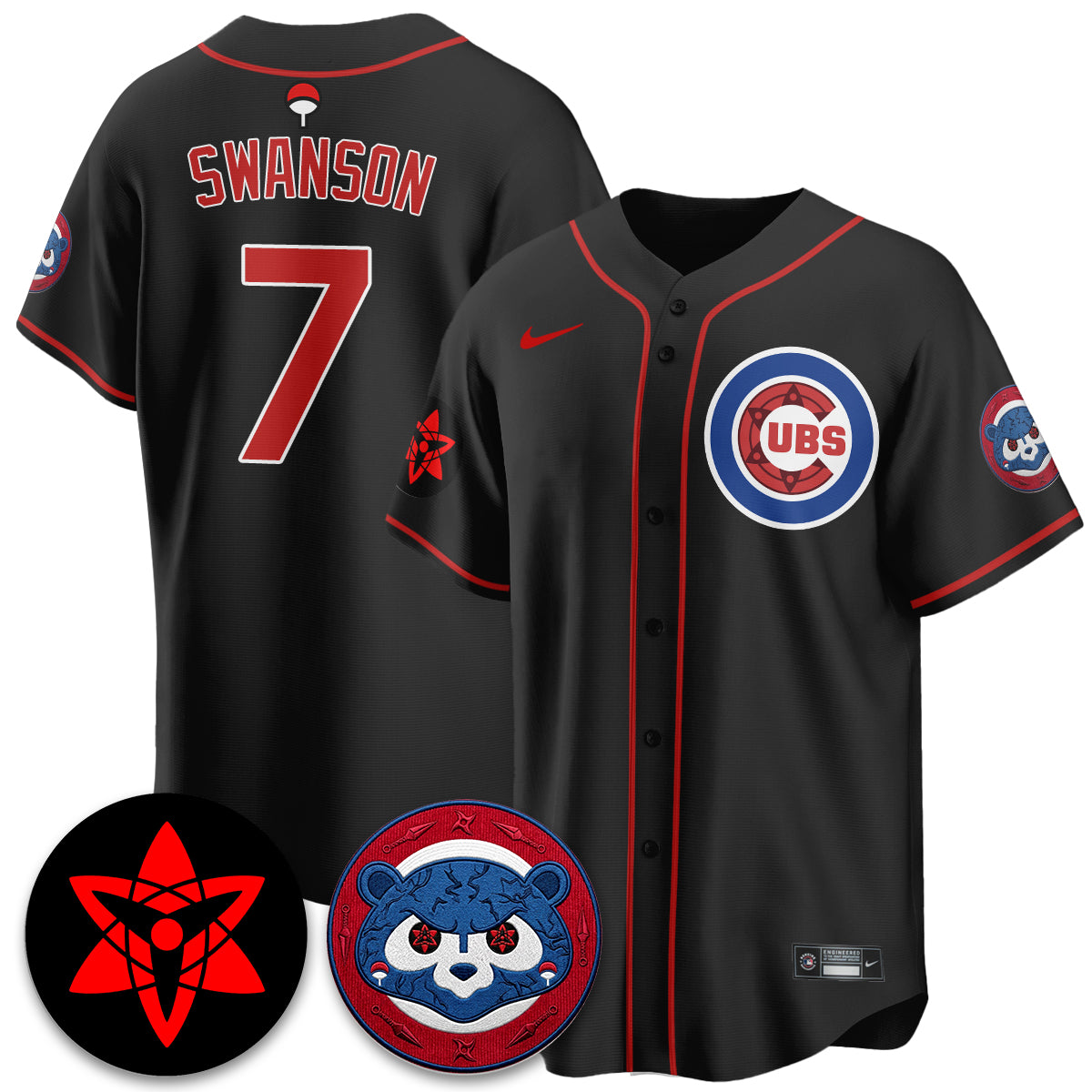 CHC Uchiha Sasuke Vapor Limited Jersey - Stitched-DTD
