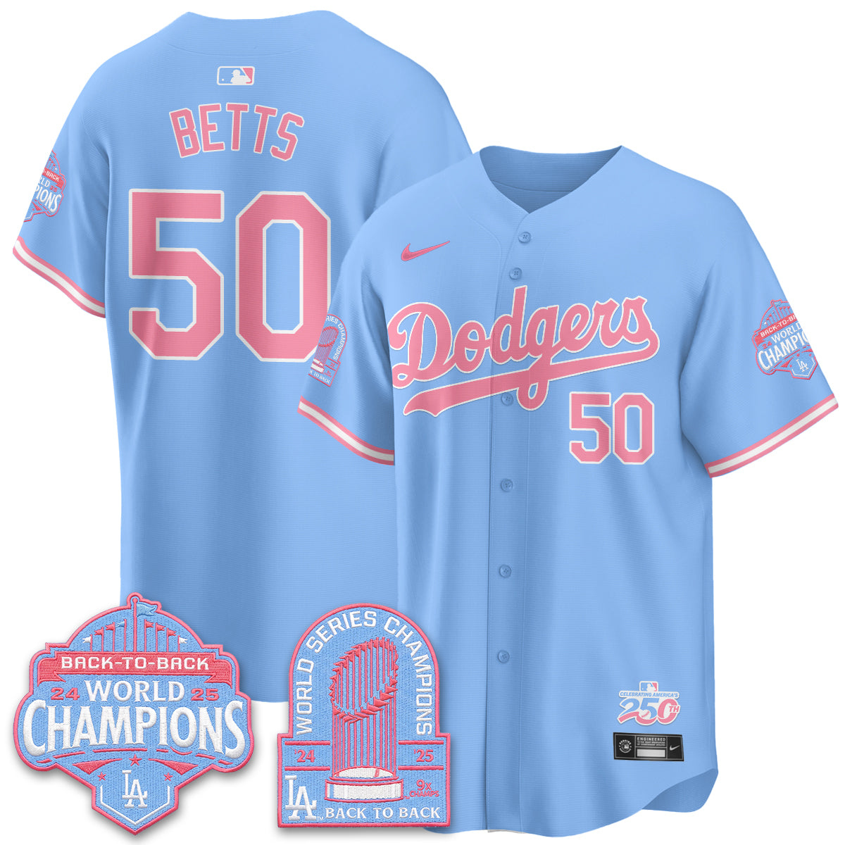 LAD x Bubblegum Vapor Jersey - Stitched-DTD