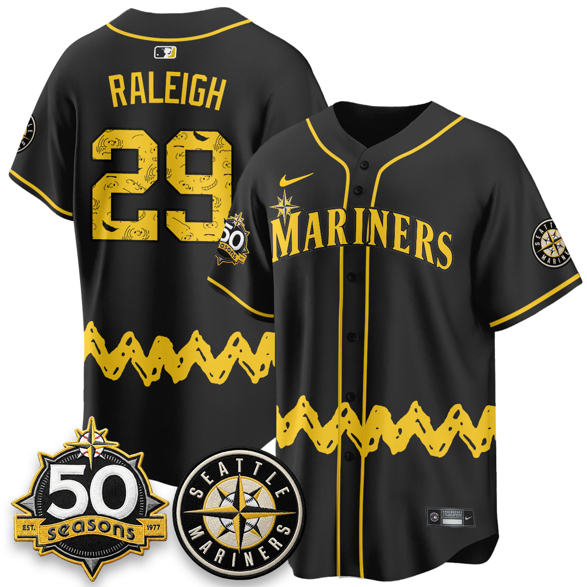 SEA x P-Nuts Vapor Limited Jersey - Stitched-DTD