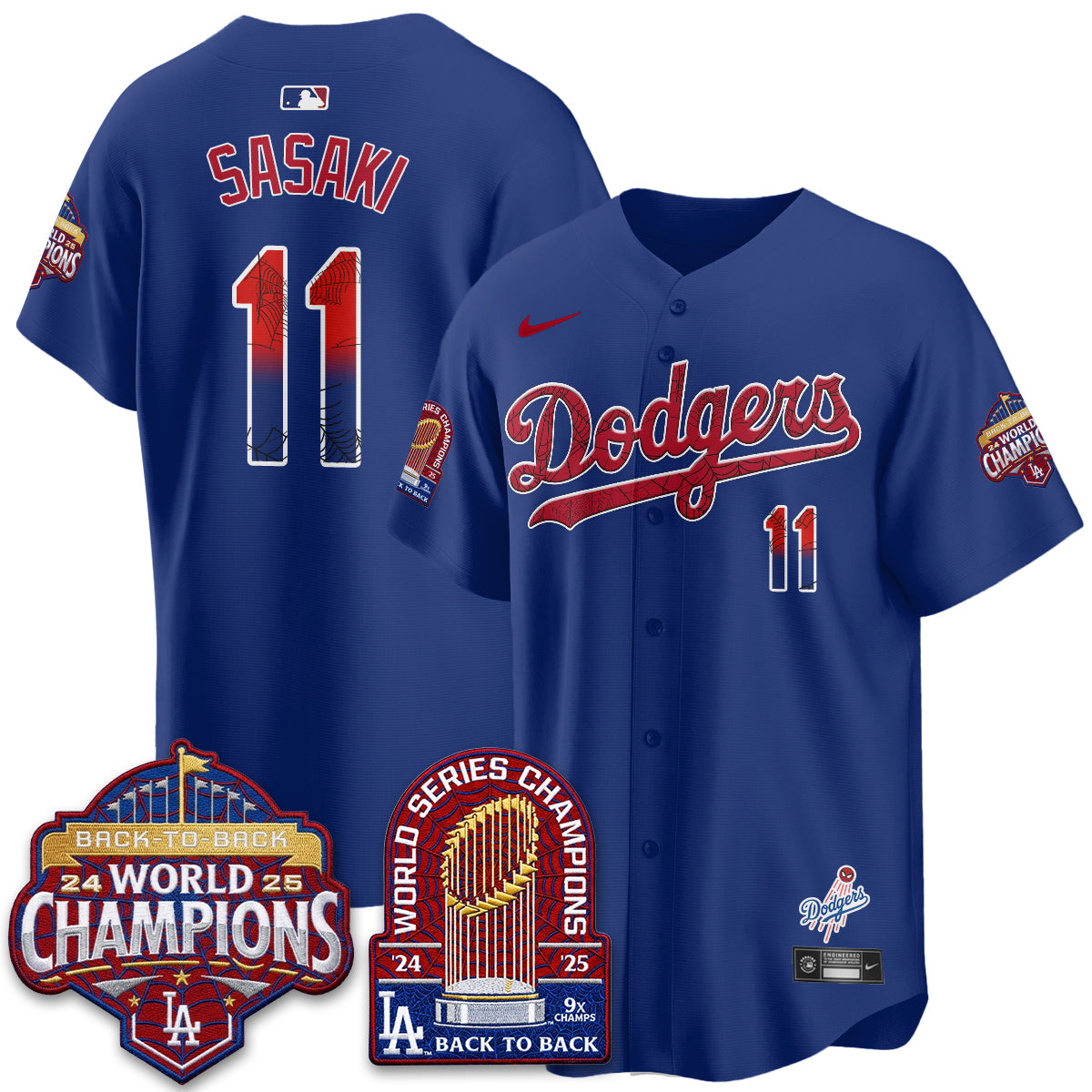 LAD x Web-Head 2026 Vapor Jersey - Stitched-DTD