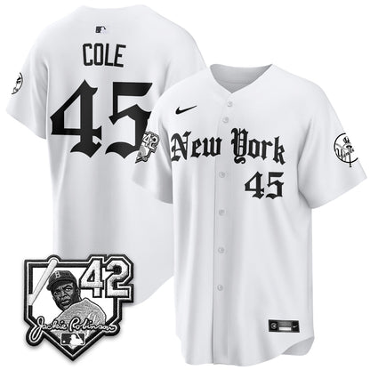 NYY 2026 Jackie Robinson Day Gothic Vapor Limited Jersey - All Stitched-DTD
