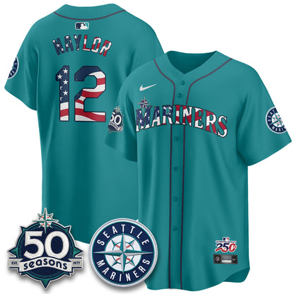 SEA Americana 2026 Vapor Limited Jersey - Stitched-DTD