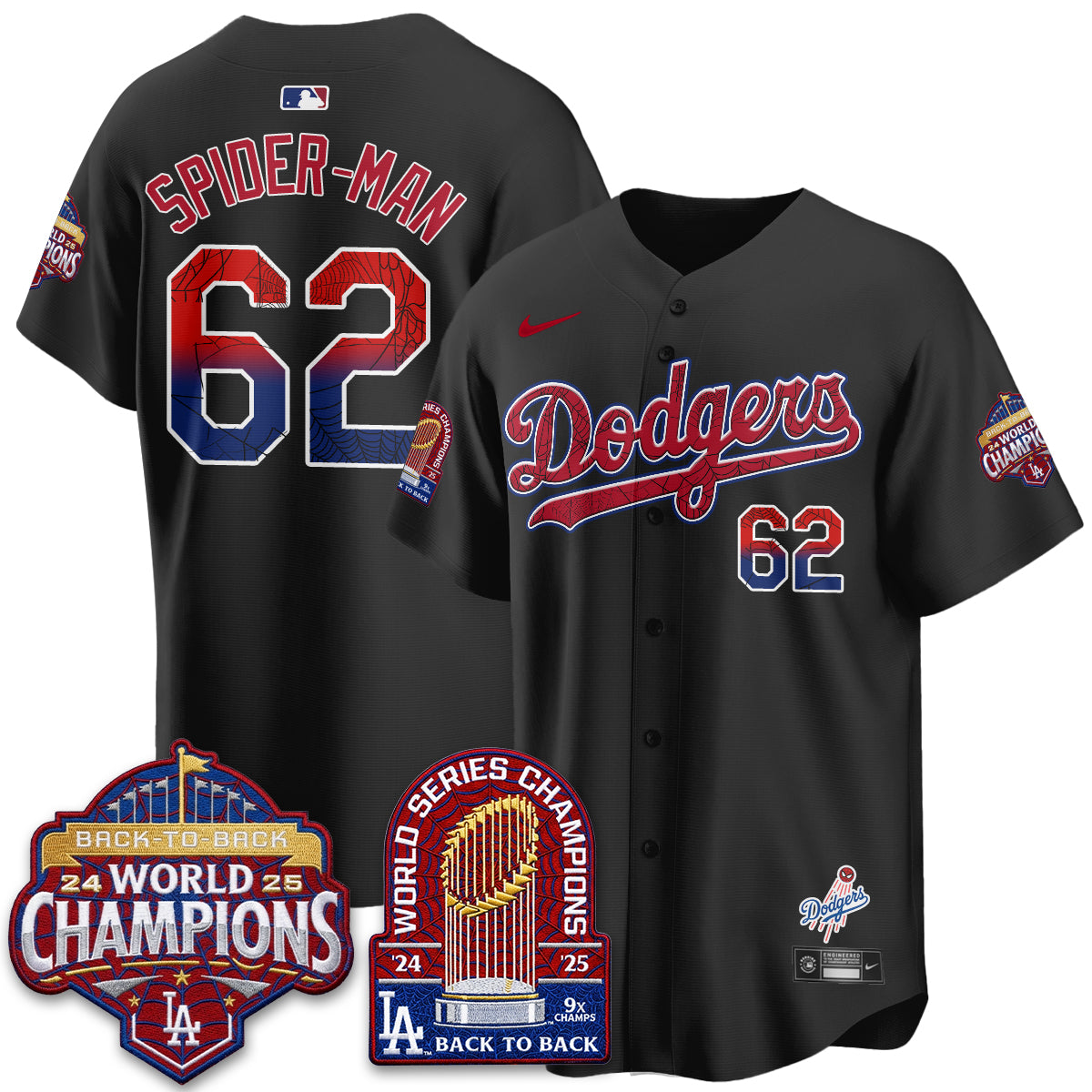 LAD x Web-Head 2026 Vapor Jersey - Stitched-DTD