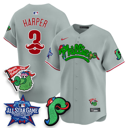 PHI Happy Father's Day Vapor Jersey - Stitched-DTD