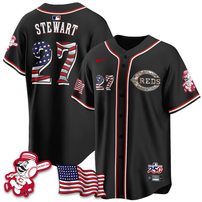 CIN 2026 Independence Day USA Vapor Limited Jersey - Stitched-DTD