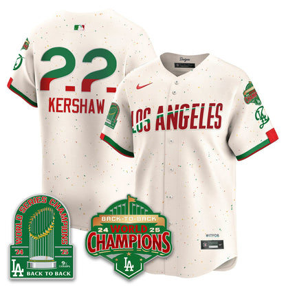LAD Mexico Vapor Limited Jersey - 9x & B2B Champs - All Stitched-DTD