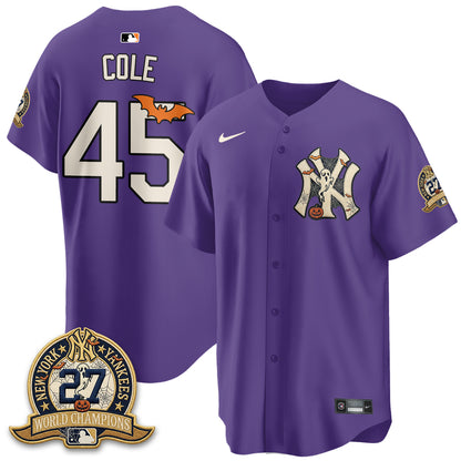NYY Halloween 2026 Vapor Limited Jersey - Stitched-DTD