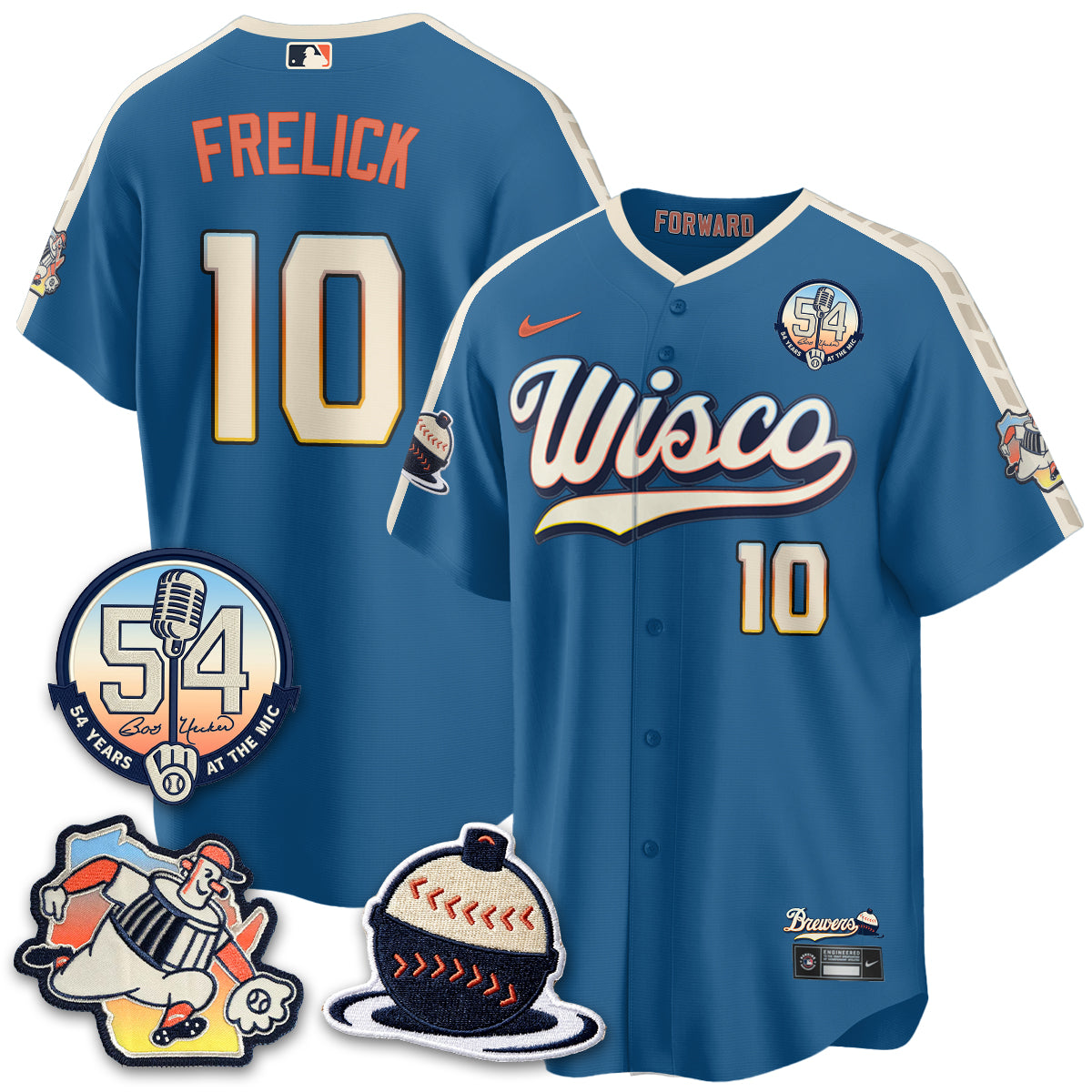 MIL 2026 City Connect Bob Uecker Vapor Limited Jersey - All Stitched V1-DTD