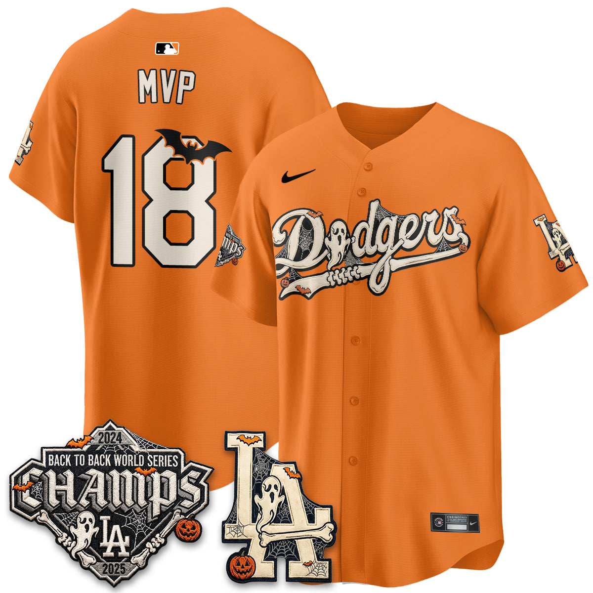 LAD Halloween 2026 Vapor Jersey - Stitched-DTD