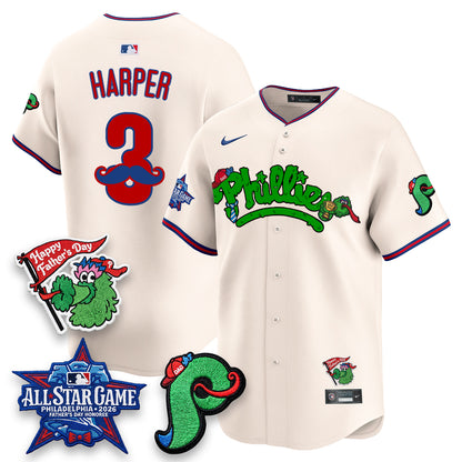PHI Happy Father's Day Vapor Jersey - Stitched-DTD