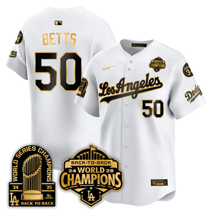 LAD Alternate  Vapor Limited Jersey - 9x Champs - All Stitched-DTD