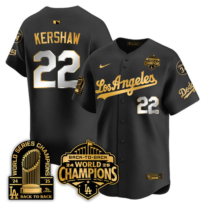 LAD Alternate  Vapor Limited Jersey - 9x Champs - All Stitched-DTD
