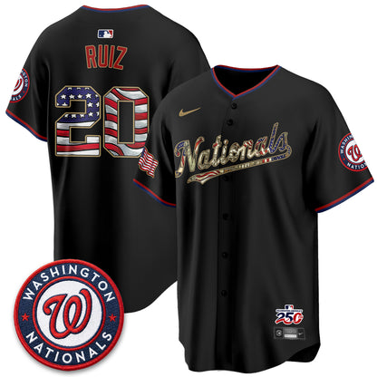 WSH 2026 Independence Day USA Vapor Jersey - Stitched-DTD