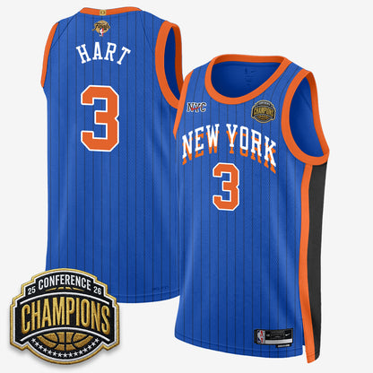 NYK 2026 NBA Finals City Edition Jersey V3- Stitched-DTD