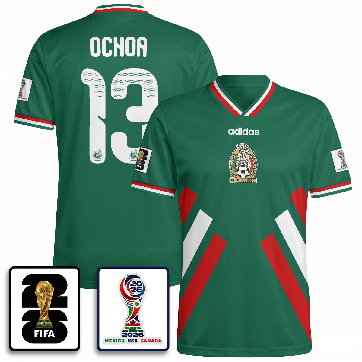 Mexico WC 2026 Fan Gear Version Jersey - Printed-DTD