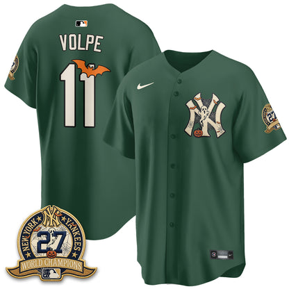 NYY Halloween 2026 Vapor Limited Jersey - Stitched-DTD