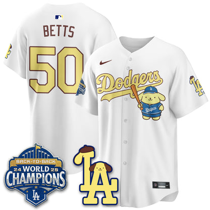 LAD Pompompurin Edition Vapor Jersey - Stitched-DTD