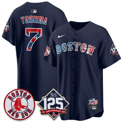 BOS Americana 2026 Vapor Limited Jersey - Stitched-DTD