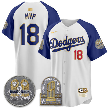 LAD Vapor Limited Jersey - Back to Back Champion - All Stitched-DTD