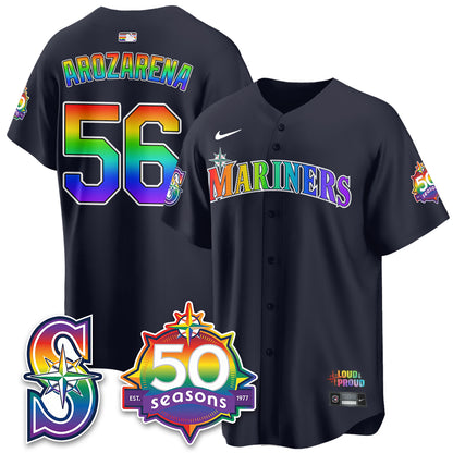 SEA Happy Pride Month Vapor Jersey - Stitched-DTD