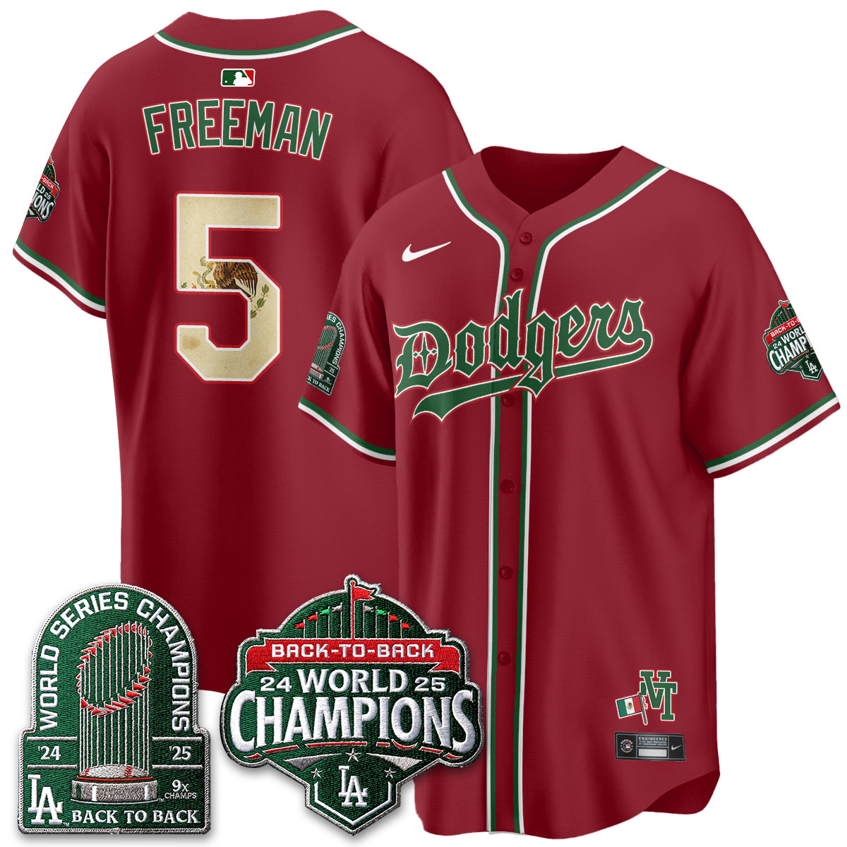 LAD x Mexico Style Vapor Jersey - Stitched-DTD