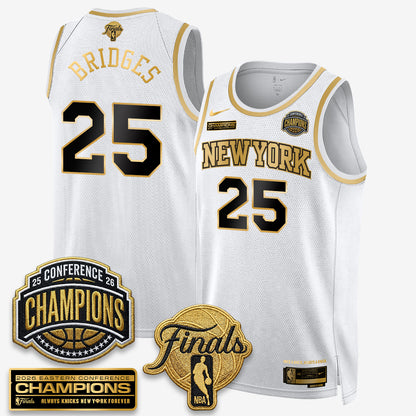 NYK 2026 NBA Eastern Conference Champions Vapor Special Edition Jersey - Stitched-DTD