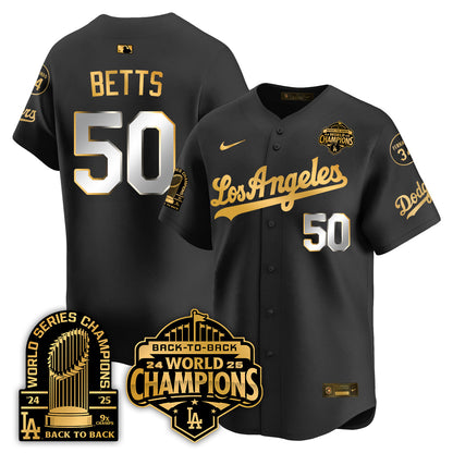 LAD Alternate  Vapor Limited Jersey - 9x Champs - All Stitched-DTD