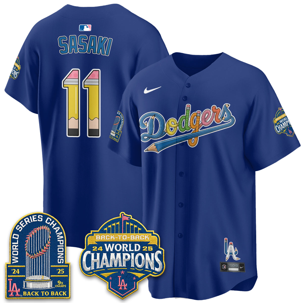 LAD x Back to School Style Vapor Jersey - Stitched-DTD