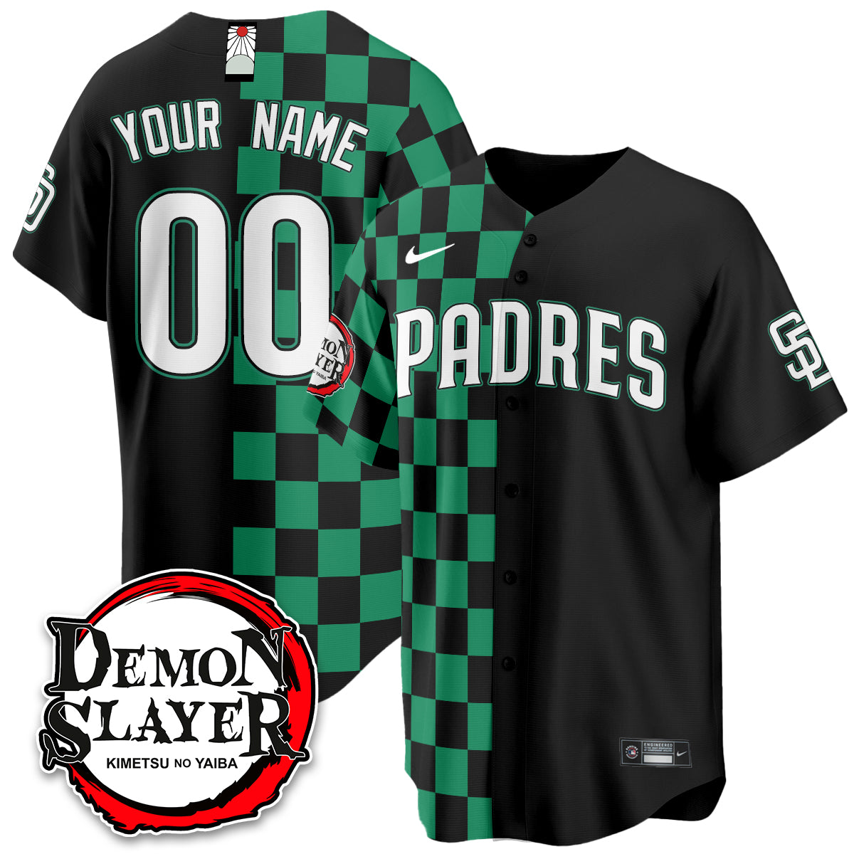 SD Demon Slayer Vapor Limited Custom Jersey - Stitched-DTD