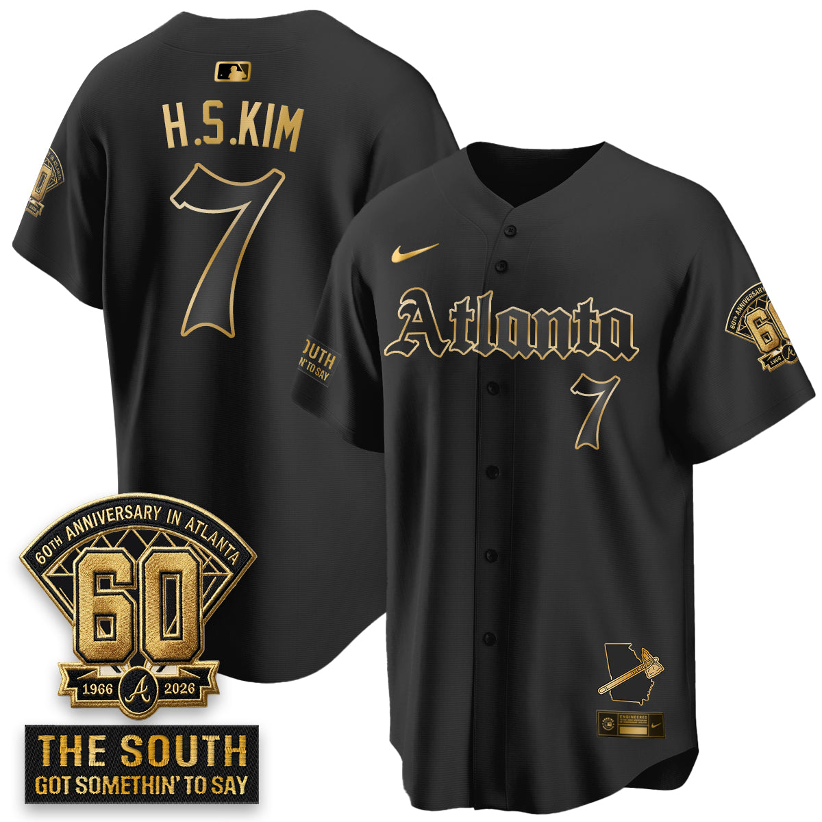 ATL 2026 Gothic Edition Vapor Limited Jersey - All Stitched V2-DTD