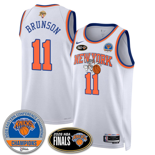 NYK 2026 NBA Eastern Conference Champions x Bunny Vapor Jersey - Stitched-DTD