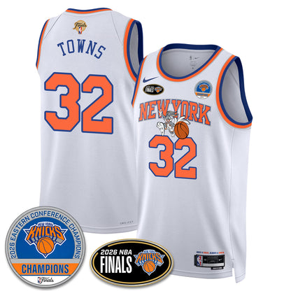 NYK 2026 NBA Eastern Conference Champions x Bunny Vapor Jersey - Stitched-DTD