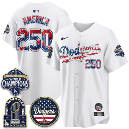 LAD Americana 2026 Vapor Limited Jersey - Stitched-DTD