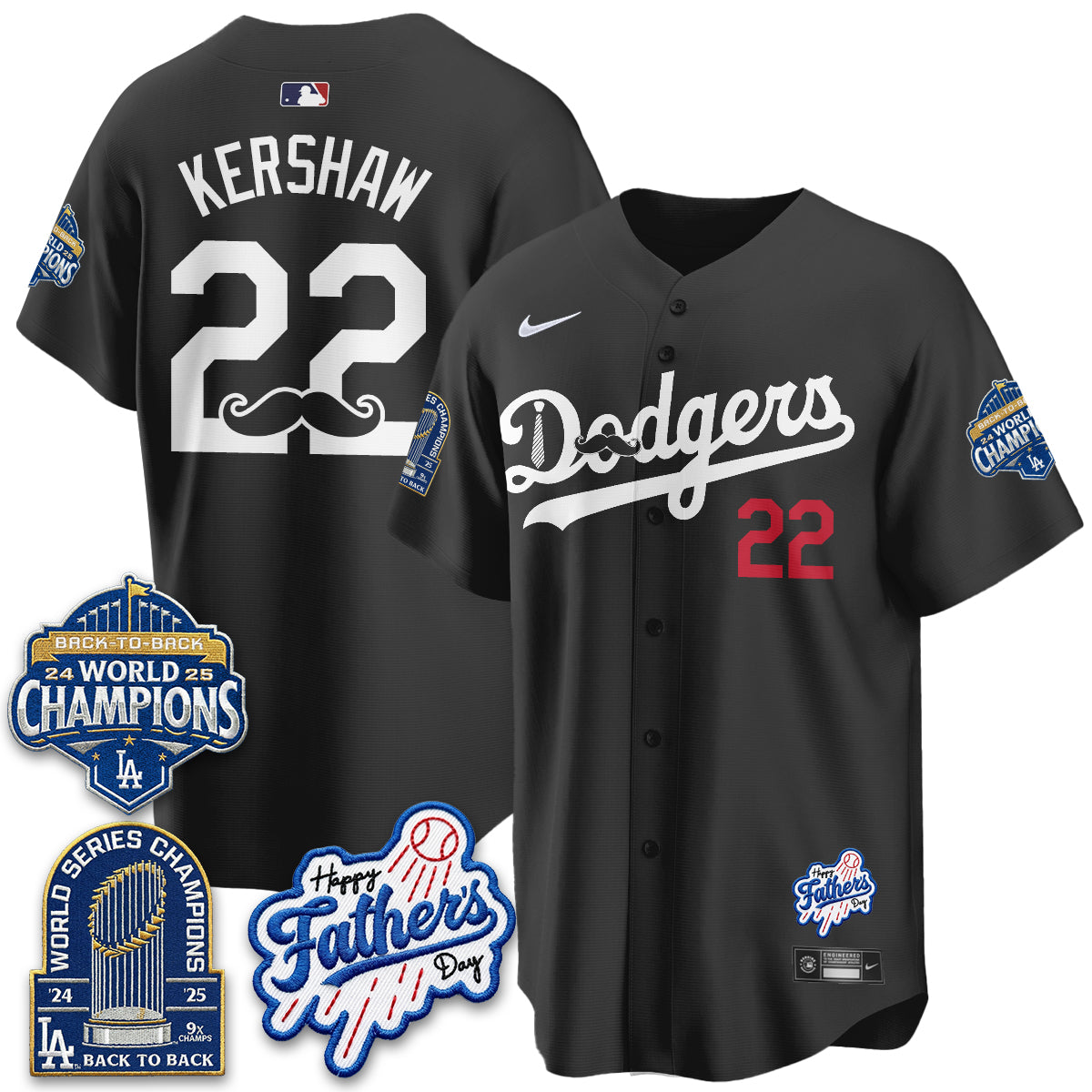 LAD Happy Father's Day 2026 Jersey - Stitched-DTD