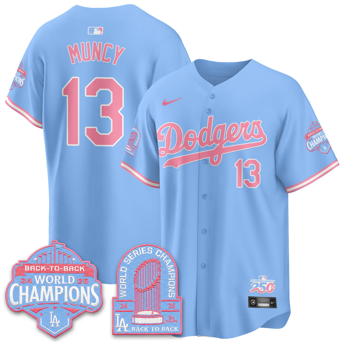 LAD x Bubblegum Vapor Jersey - Stitched-DTD