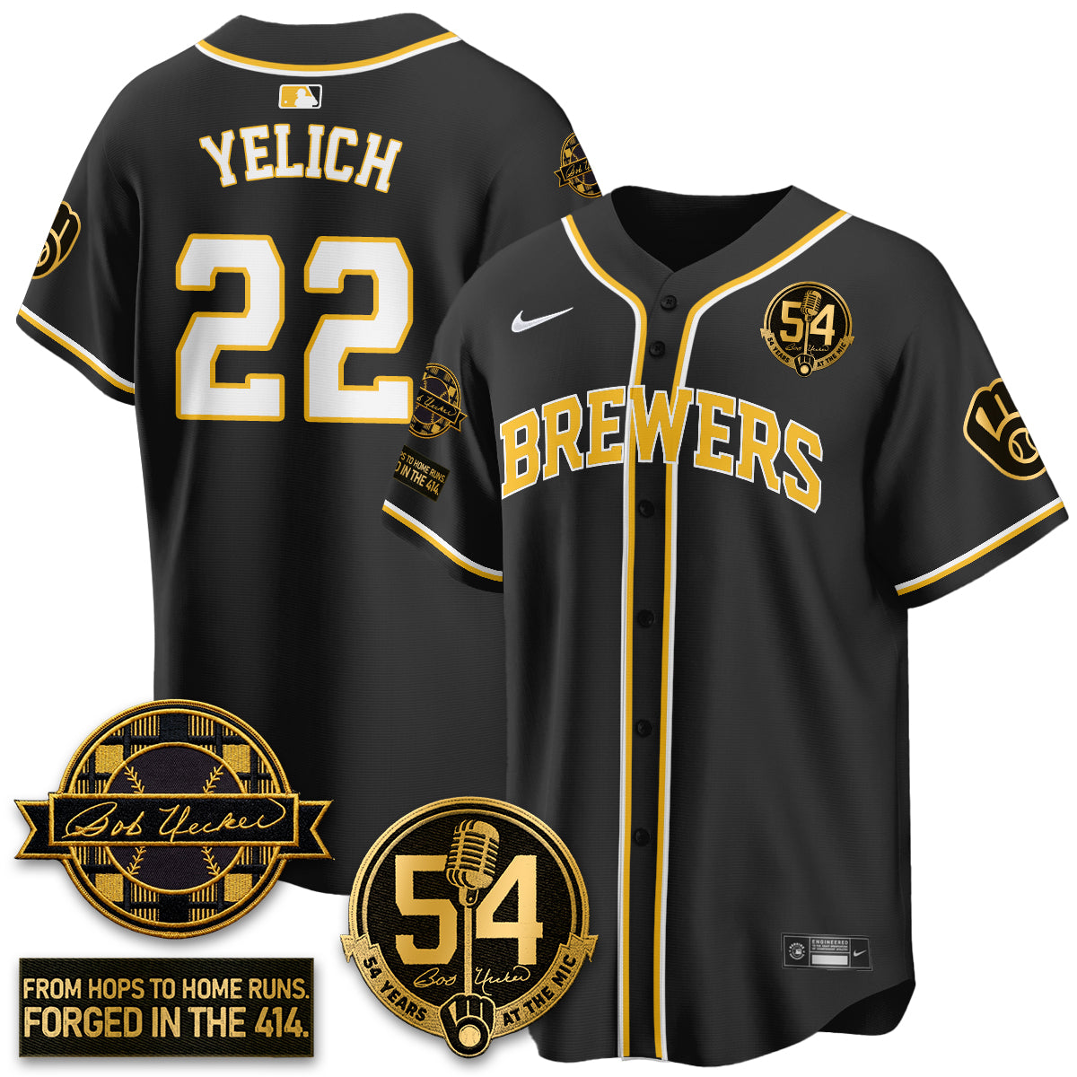 MIL 2026 Black Out Style Limited Vapor Jersey - All Stitched-DTD