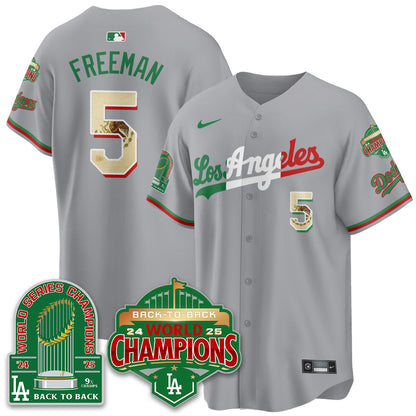 LAD Mexico Vapor Limited Jersey - 9x & B2B Champs - All Stitched-DTD