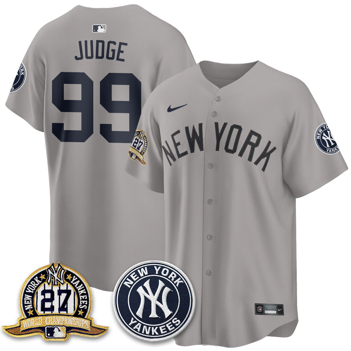 NYY Alternate Jersey - All Stitched-DTD