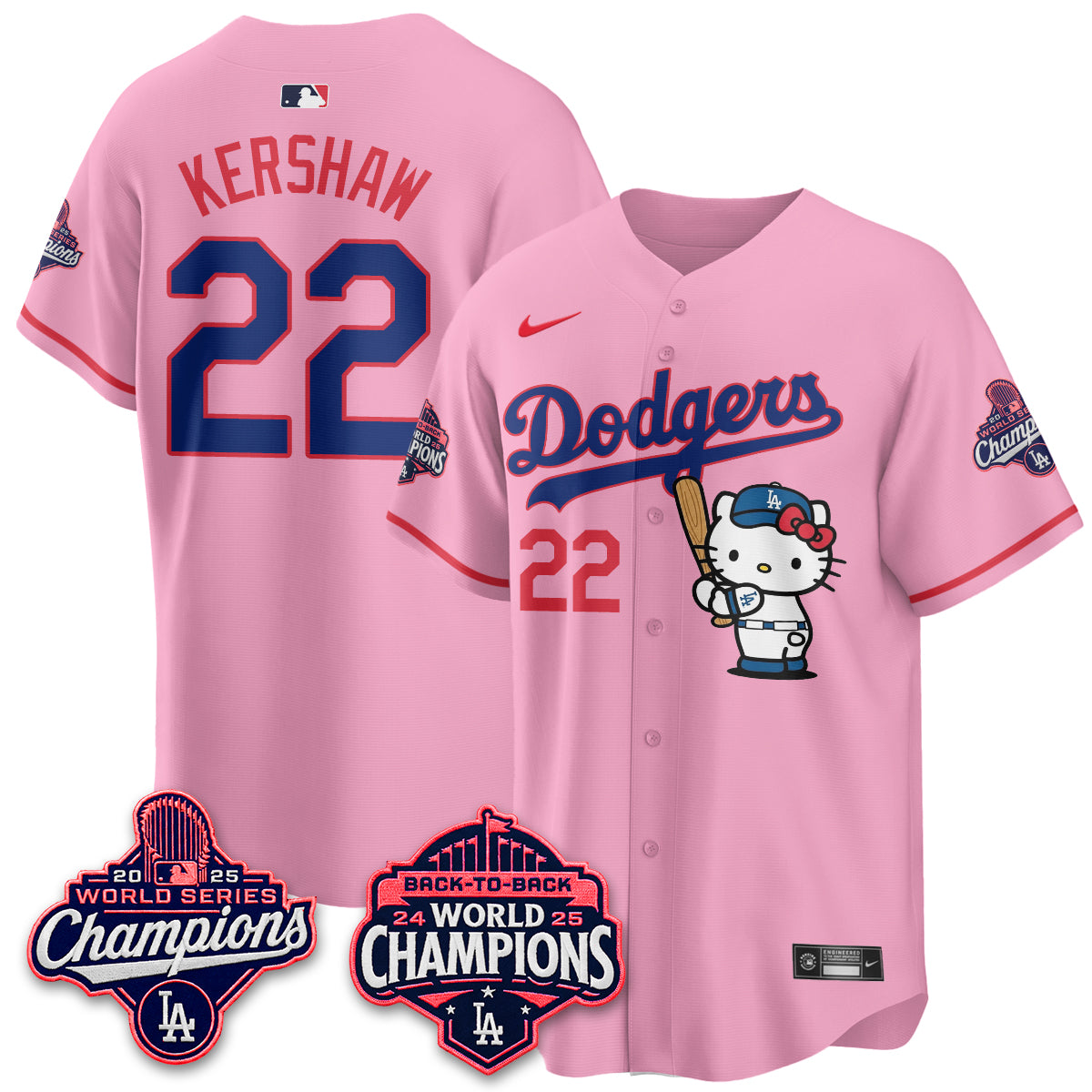 LAD x Hello Kitty Night 2026 Vapor Jersey - All Stitched-DTD